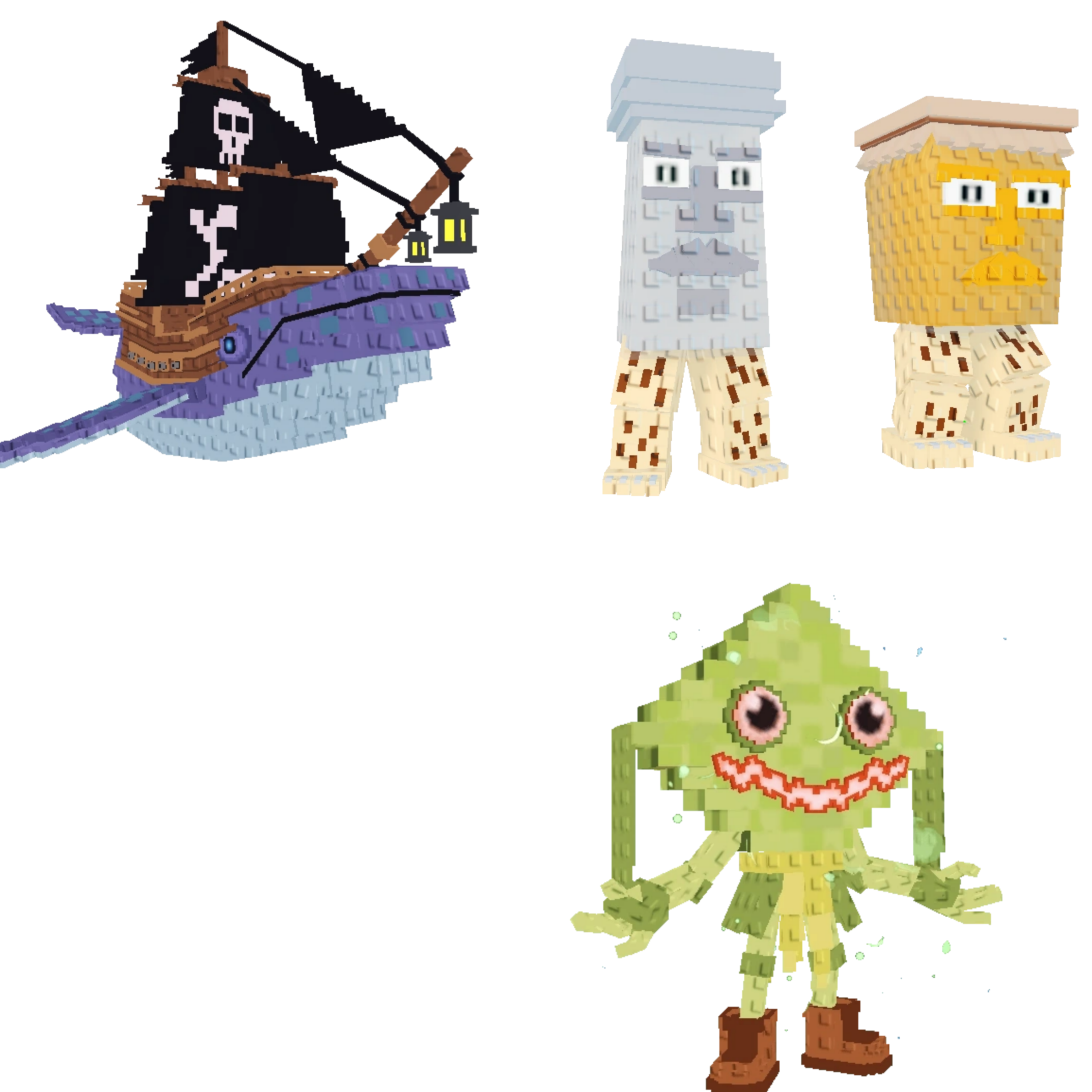 [BUNDLE] - 🐫 1x Capitano Moby 🐫 1x Garama and Madundung 🐫 1x Ketupat Kepat