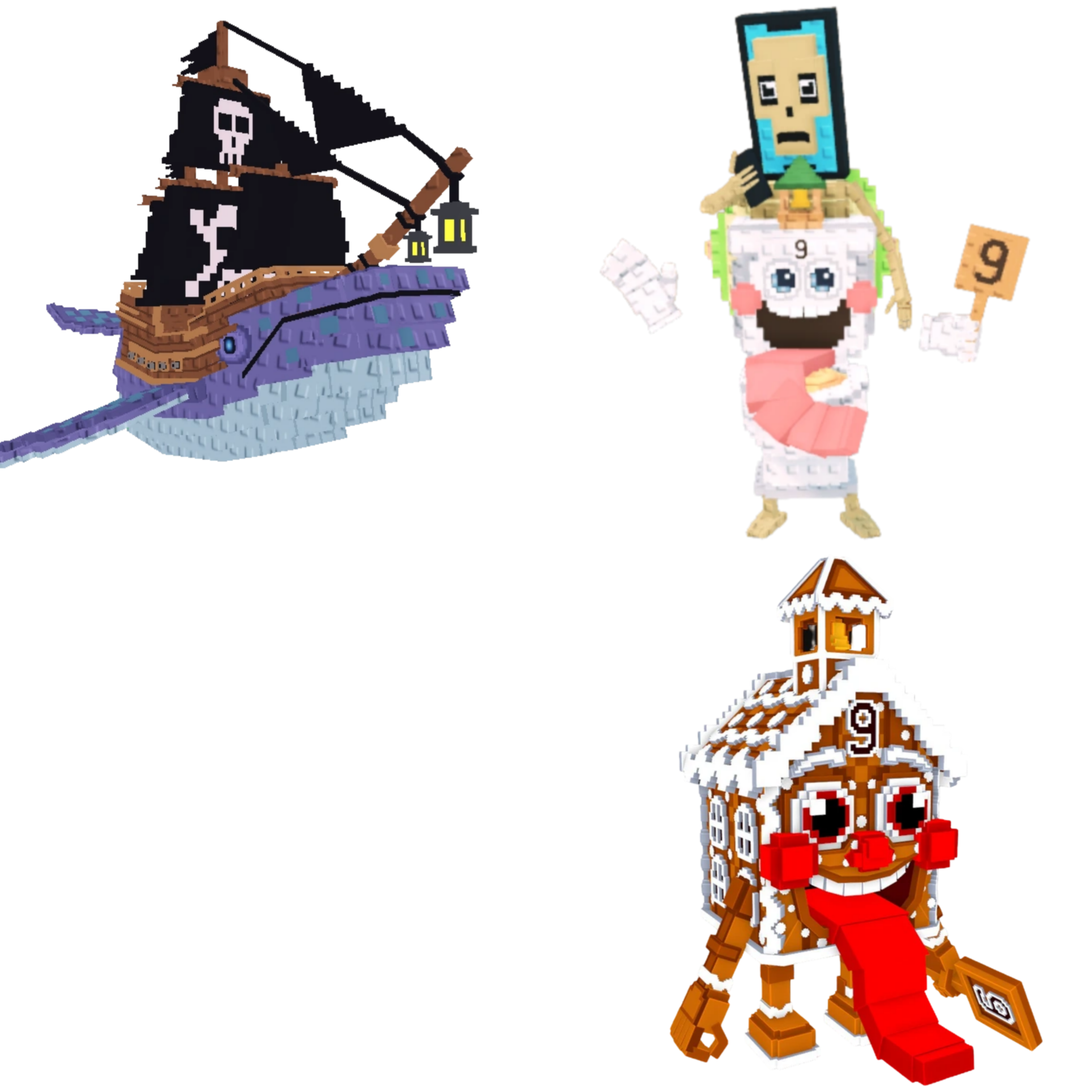 [BUNDLE] - 🐭 1x Capitano Moby 🐭 1x La Secret Combinasion 🐭 1x La Ginger Sekolah