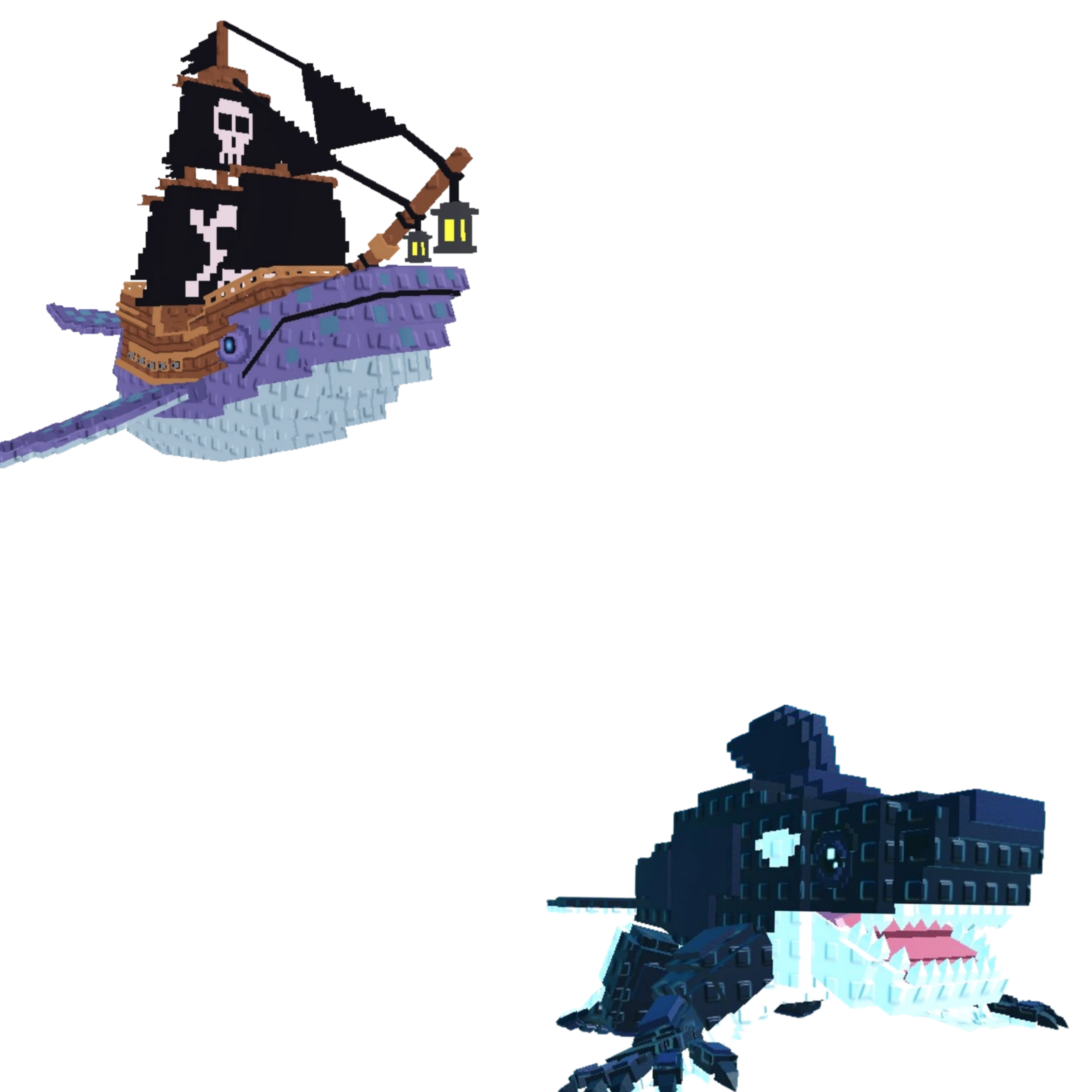 [BUNDLE] - 🐀 1x Capitano Moby 🐀 1x Orcaledon