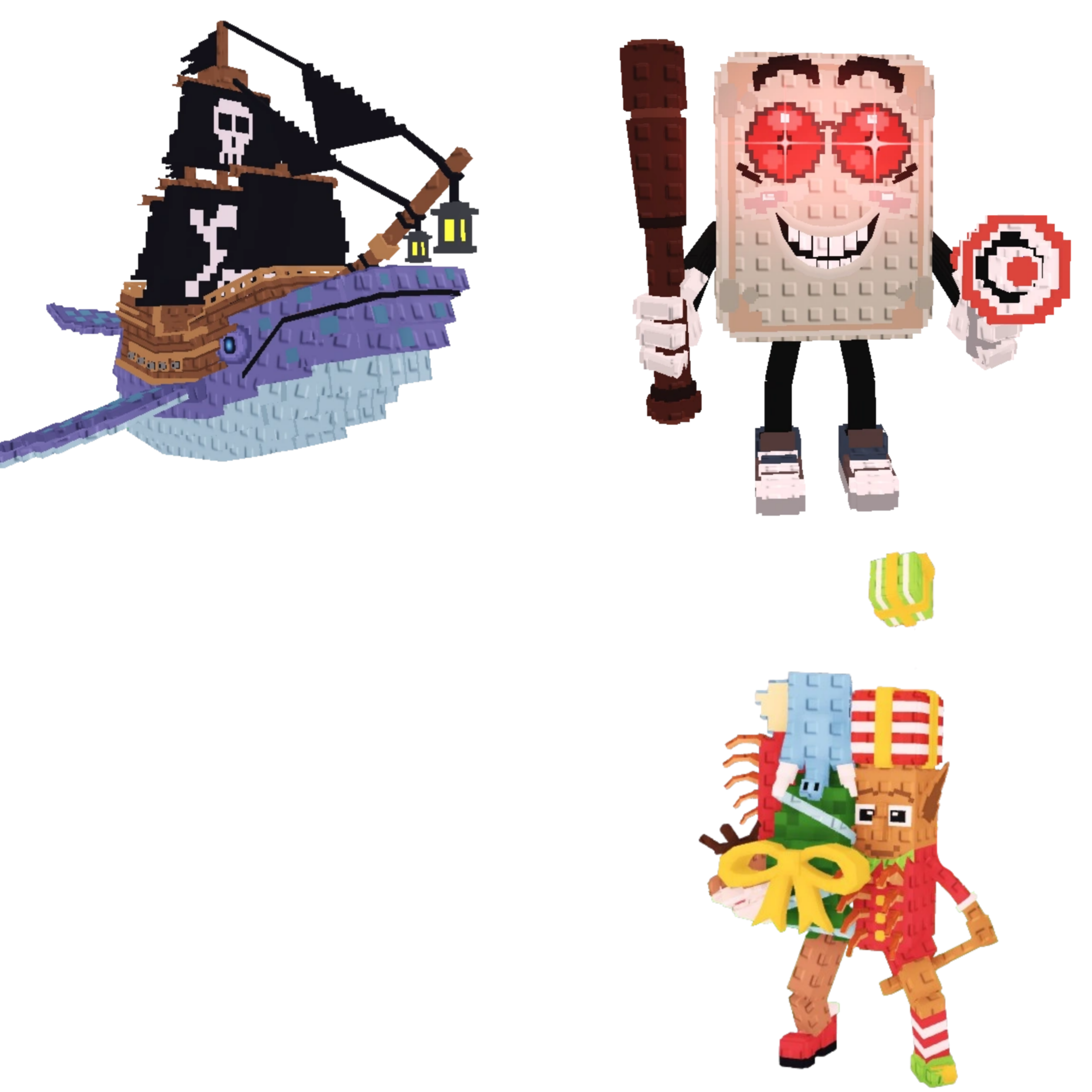 [BUNDLE] - 🦔 1x Capitano Moby 🦔 1x Tang Tang Keletang 🦔 1x La Jolly Grande