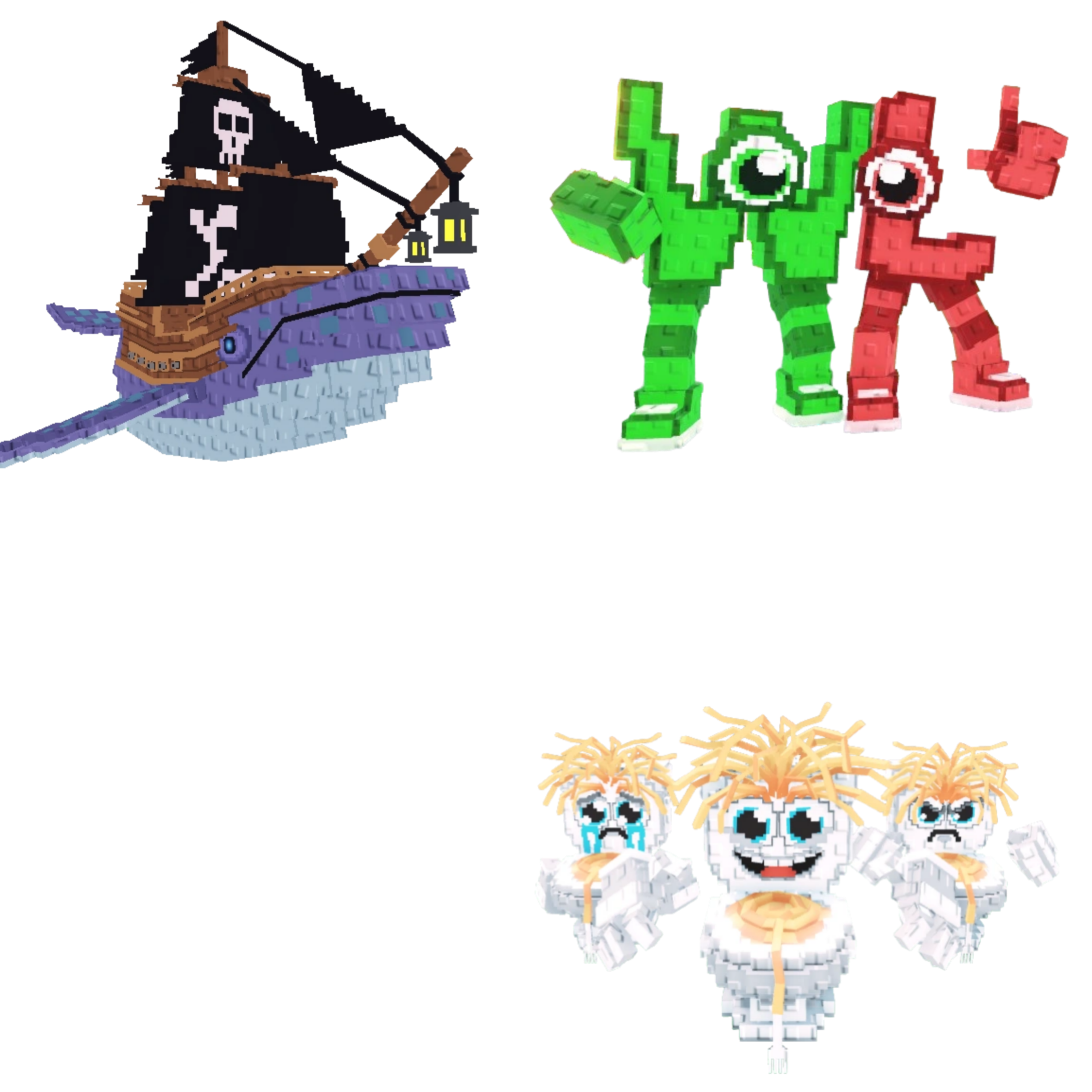 [BUNDLE] - 🦘 1x Capitano Moby 🦘 1x Los Spaghettis 🦘 1x W or L (WorL)
