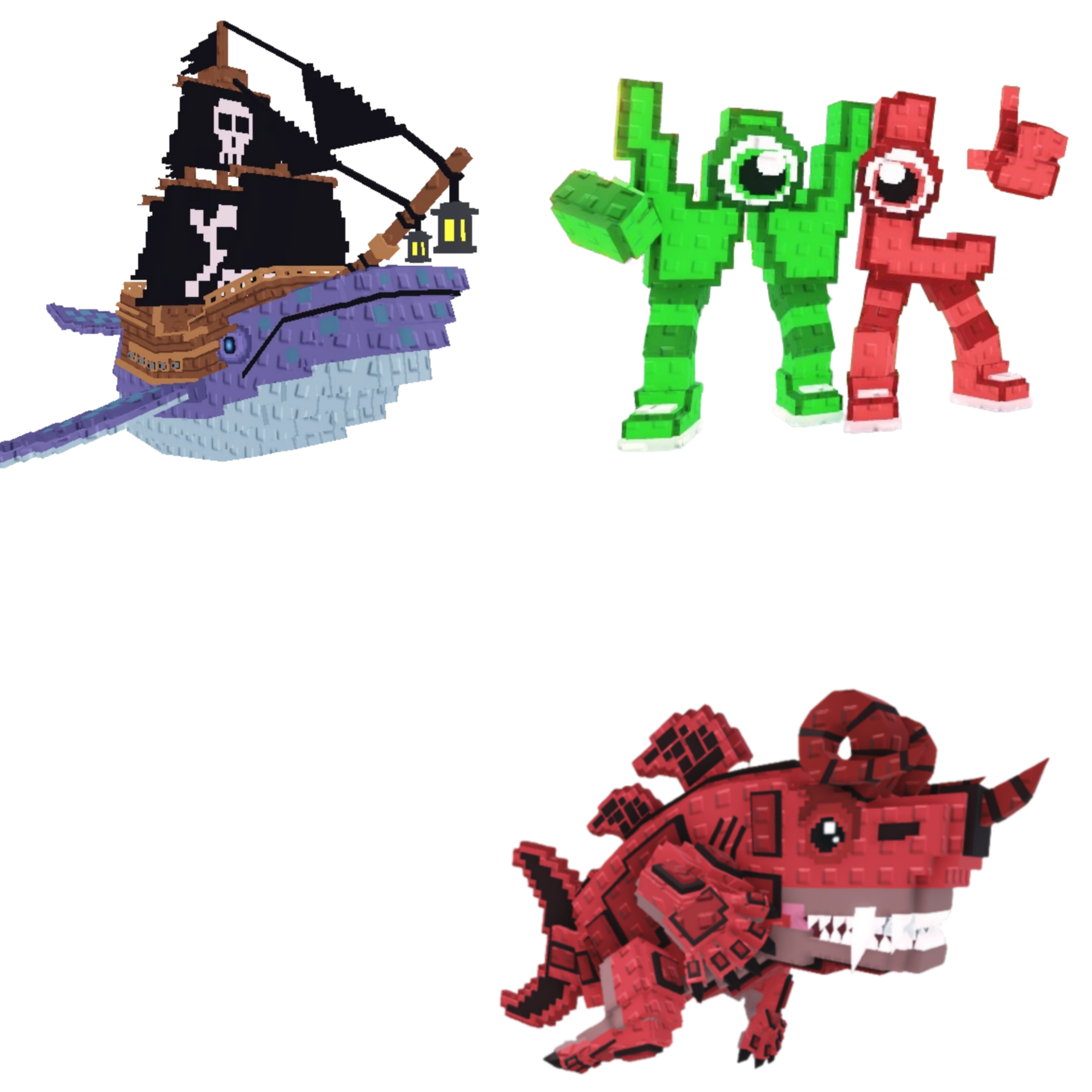 [BUNDLE] - 🐓 1x Capitano Moby 🐓1x W or L (WorL) 🐓 1x Eviledon