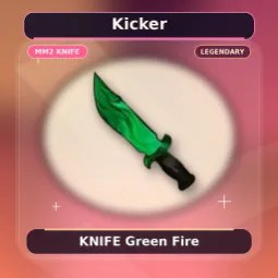 Green Fire Knife