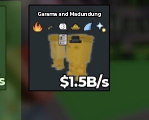 BS10877 Garama and Madundung Gold 1.5B/s