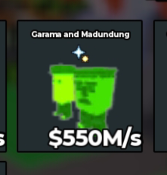 BS10936 Garama and Madundung Radioactive 550M/s