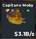BS10958 Capitano Moby Gold 3.1B/s