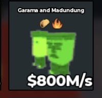 BS10909 Garama and Madundung Radioactive 800M/s