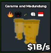 BS10986 Garama and Madundung -clean Trait Gold 1B/s