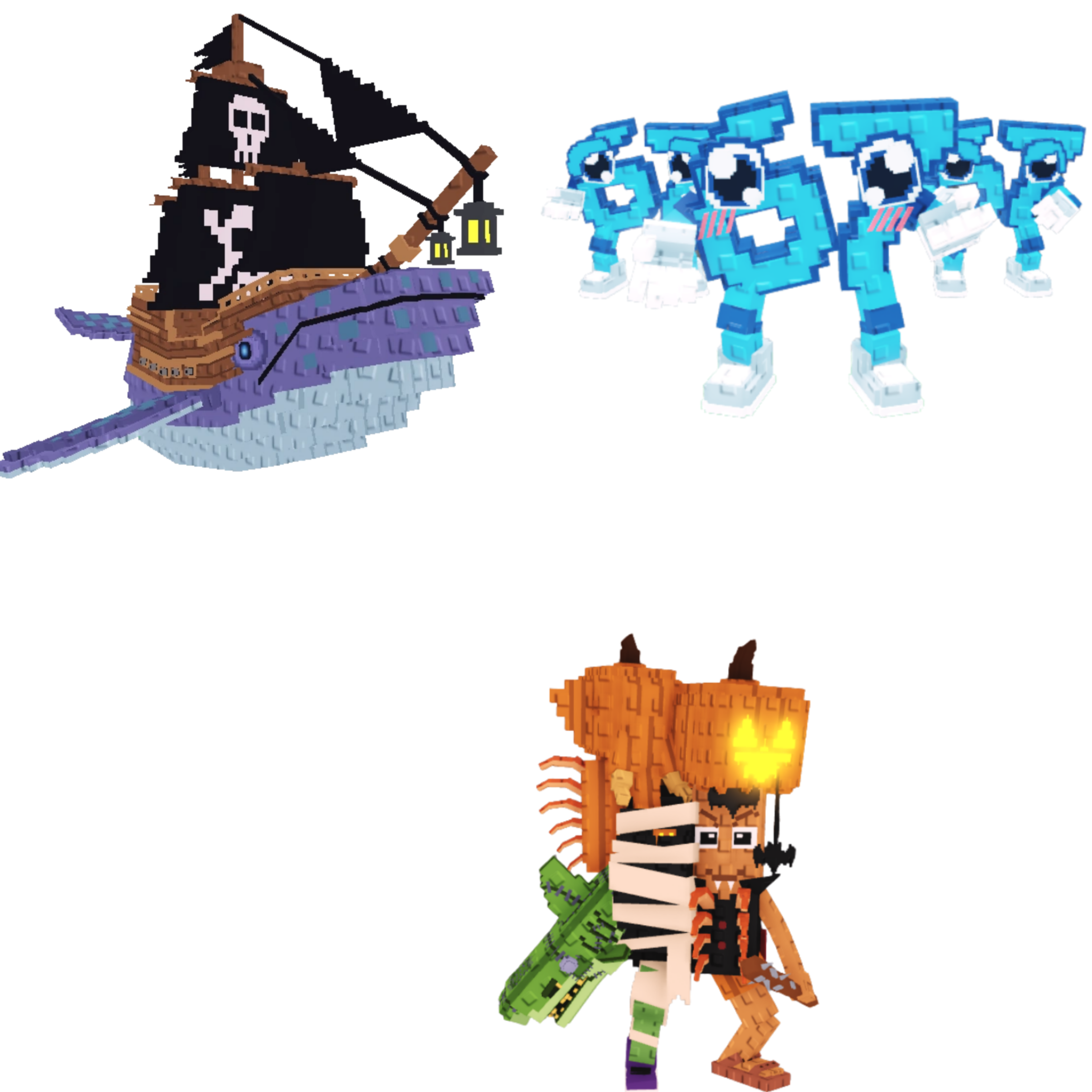 [BUNDLE] - 🐋 1x Capitano Moby 🐋 1x La Spooky Grande 🐋 1x Los 67 (Six Seven)