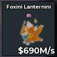 BS11003 Foxini Lanternini 690M/s