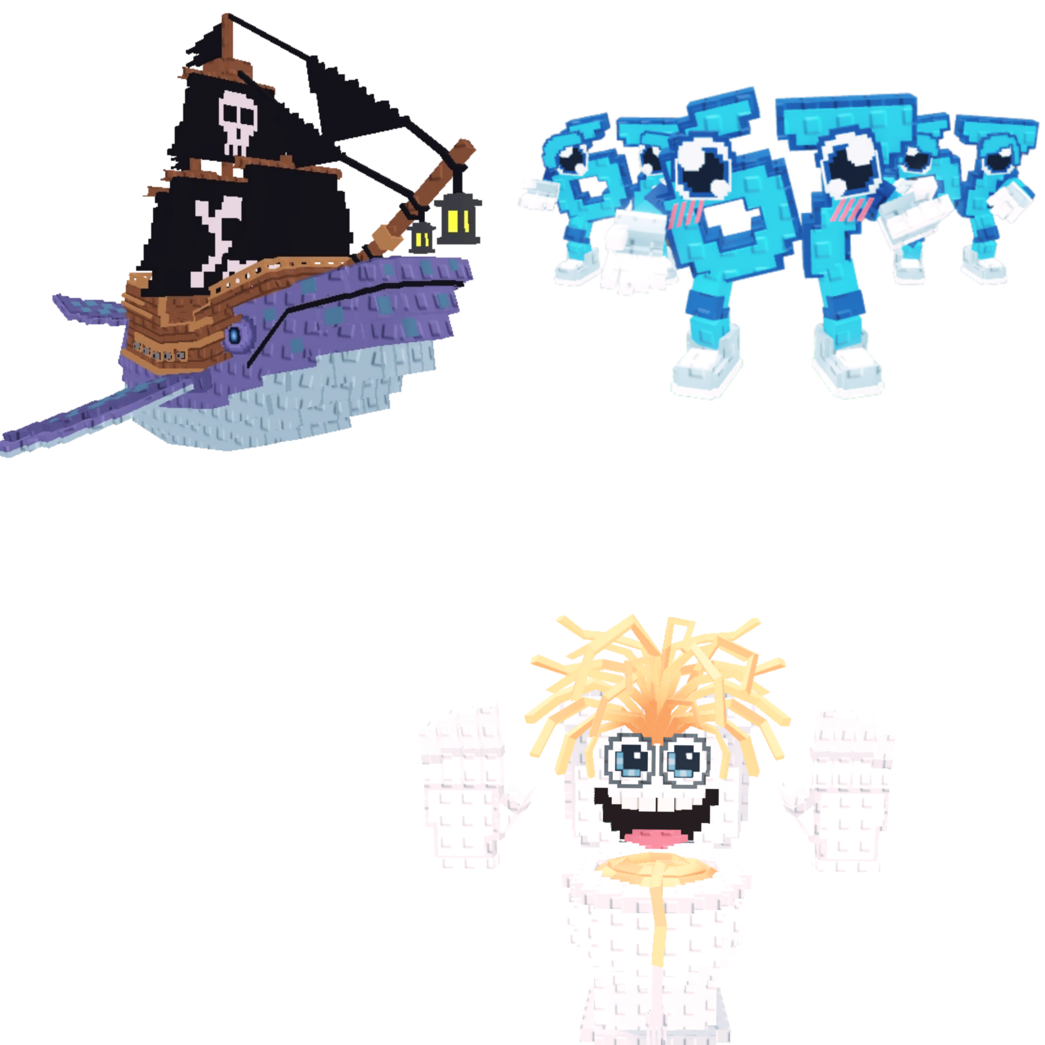 [BUNDLE] - 🐠 1x Capitano Moby 🐠 1x Spaghetti Tualetti 🐠 1x Los 67 (Six Seven)