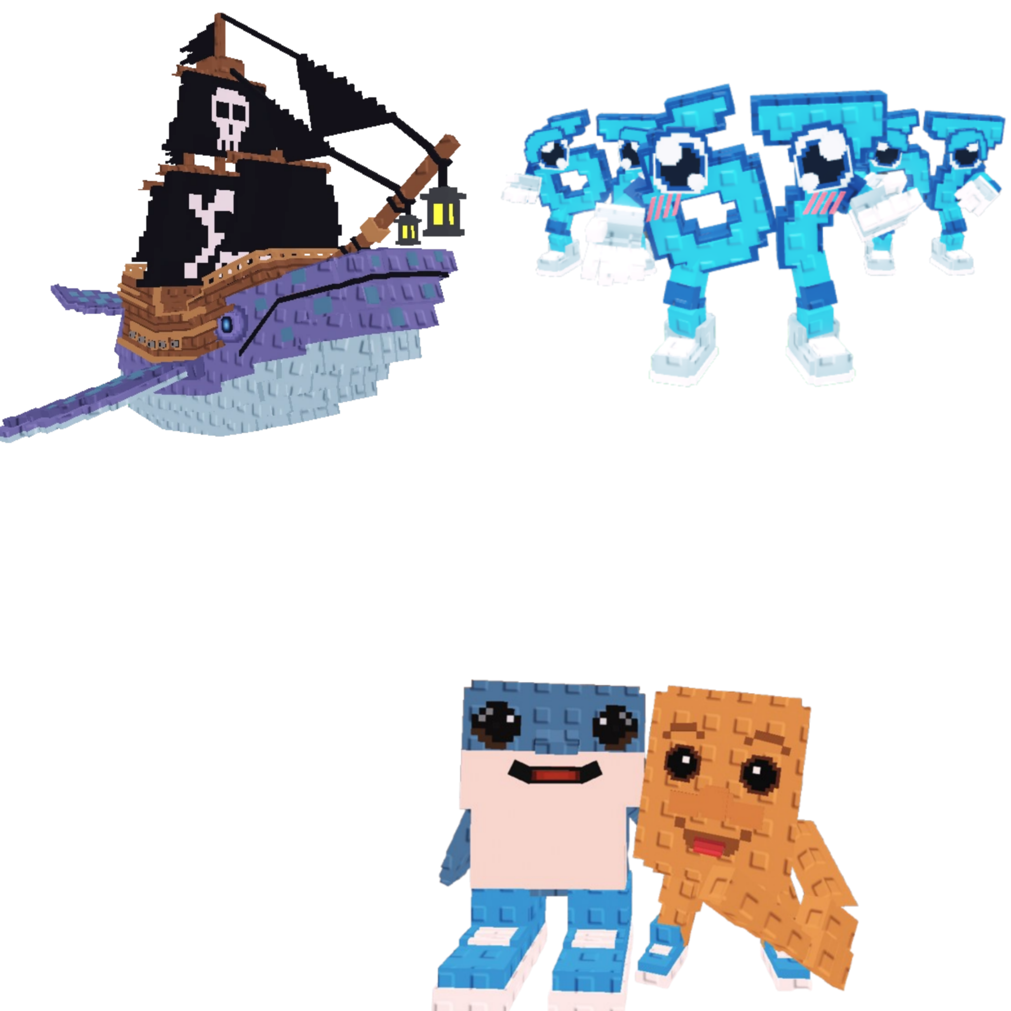 [BUNDLE] - 🐡 1x Capitano Moby 🐡 1x Los Bros 🐡 1x Los 67 (Six Seven)