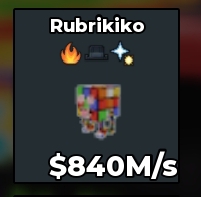 BS11063 Rubrikiko 840M/s | VERY GOOD AND CLEAN🔥