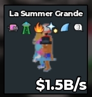 BS11064 La Summer Grande 1.5B/s