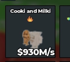BS11078 Cooki and Milki 930M/s