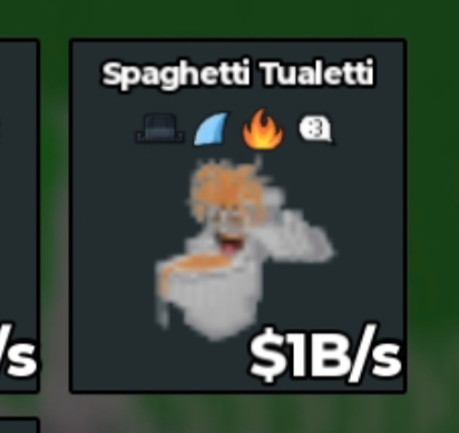 BS11081 Spaghetti Tualetti 1B/s
