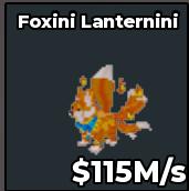 BS11083 Foxini Lanternini 115M/s