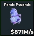 BS11090 Panda Popanda Crystal 871M/s