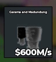 BS11076 Garama and Madundung Phantom 600M/s