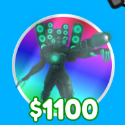 Shiny Komodo Speakerman Titan - Toilet Tower Defense