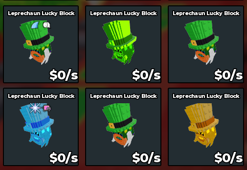 🔥11x Random Leprechaun Lucky Block *Rare Blocks* - Steal a Brainrot🔥