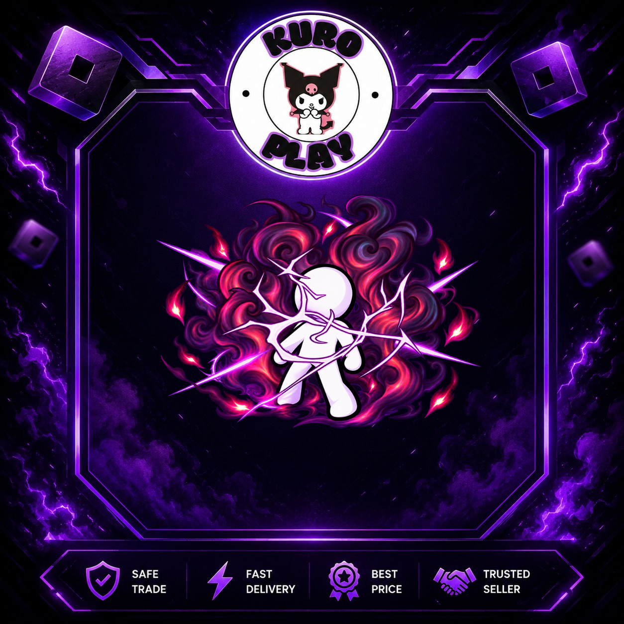 Darkness Aura | +1 Speed Keyboard Escape | Fast Delivery