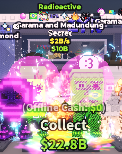 RADIOACTIVE GARAMA AND MADUNDUNG 2B/S (1YR +  7 TRAITS) – STEAL A BRAINROT – FAST DELIVERY & TRUSTED #R3LF8N