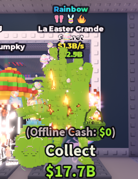 RAINBOW LA EASTER GRANDE 1.3B/S (BUNNY + 2 TRAITS) – STEAL A BRAINROT – FAST DELIVERY & TRUSTED #H5ZP3L