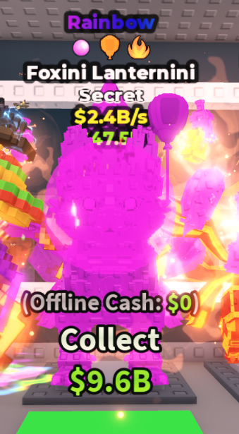 RAINBOW FOXINI LANTERNINI 2.4B/S (ORANGE BALLOON + 2 TRAITS) – STEAL A BRAINROT – FAST DELIVERY & TRUSTED #E9QX4M