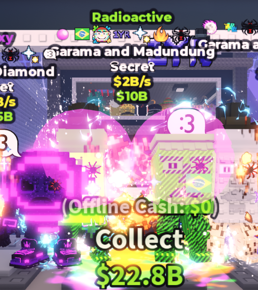 RADIOACTIVE GARAMA AND MADUNDUNG 2B/S (1YR + 7 TRAITS) – STEAL A BRAINROT – FAST DELIVERY & TRUSTED #R3LF8N