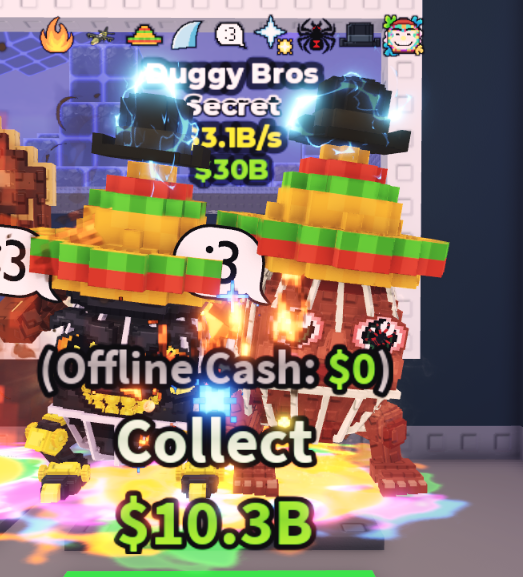 DUGGY BROS 3.1B/S (FIRE + 8 TRAITS) – STEAL A BRAINROT – FAST DELIVERY & TRUSTED #Q7QK4M