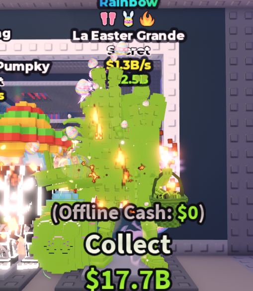 RAINBOW LA EASTER GRANDE 1.3B/S (BUNNY + 2 TRAITS) – STEAL A BRAINROT – FAST DELIVERY & TRUSTED #H5ZP3L