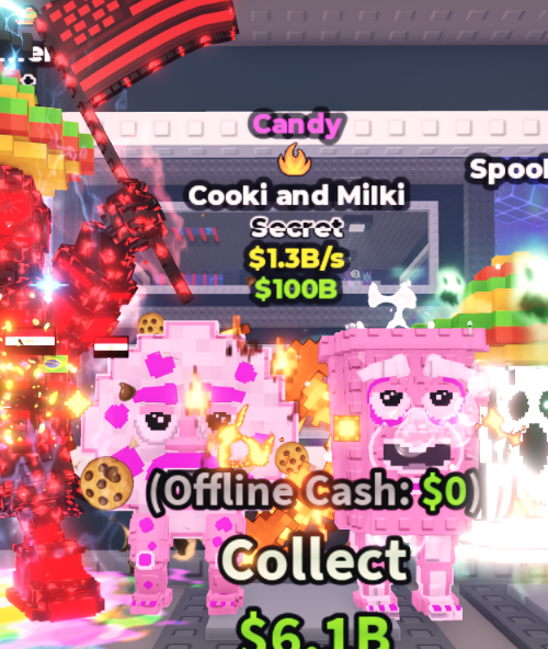 CANDY COOKI AND MILKI 1.3B/S (FIRE) – STEAL A BRAINROT – FAST DELIVERY & TRUSTED #A3JF7M