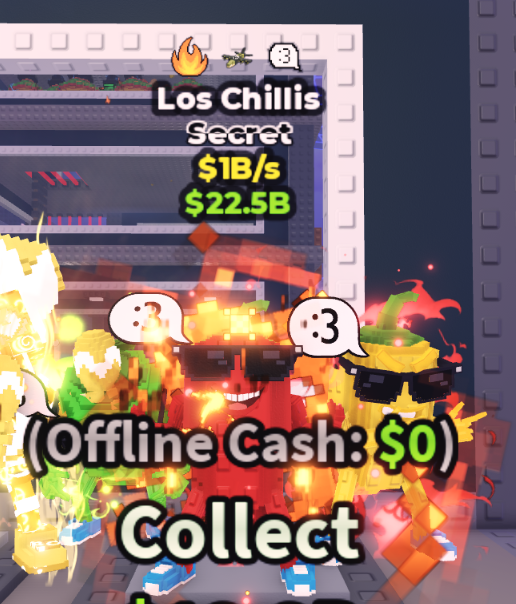 LOS CHILLIS 1B/S (FIRE + 2 TRAITS) – STEAL A BRAINROT – FAST DELIVERY & TRUSTED #L8TR2V