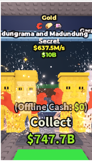 GOLD GARAMA AND MADUNDUNG 637.5M/S (TACO + 2 TRAITS) – STEAL A BRAINROT – FAST DELIVERY & TRUSTED #R9LX4N