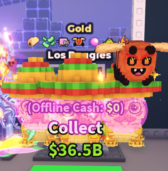 GOLD LOS PUGGIES 1.2B/S (MONEY + FIRE BEE + 5 TRAITS) – STEAL A BRAINROT – FAST DELIVERY & TRUSTED #G2VK8H