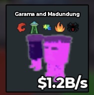 BS11116 Garama and Madundung Galaxy 1.2B/s