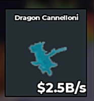 BS11125 Dragon Cannelloni Rainbow 2.5B/s