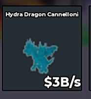 BS11126 Hydra Dragon Cannelloni Rainbow 3B/s