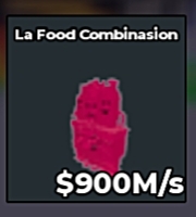 BS11129 La Food Combinasion Rainbow 900M/s