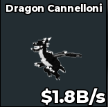 BS11130 Dragon Cannelloni Yin Yang 1.8B/s