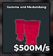 BS11137 Garama and Madundung Rainbow 500M/s