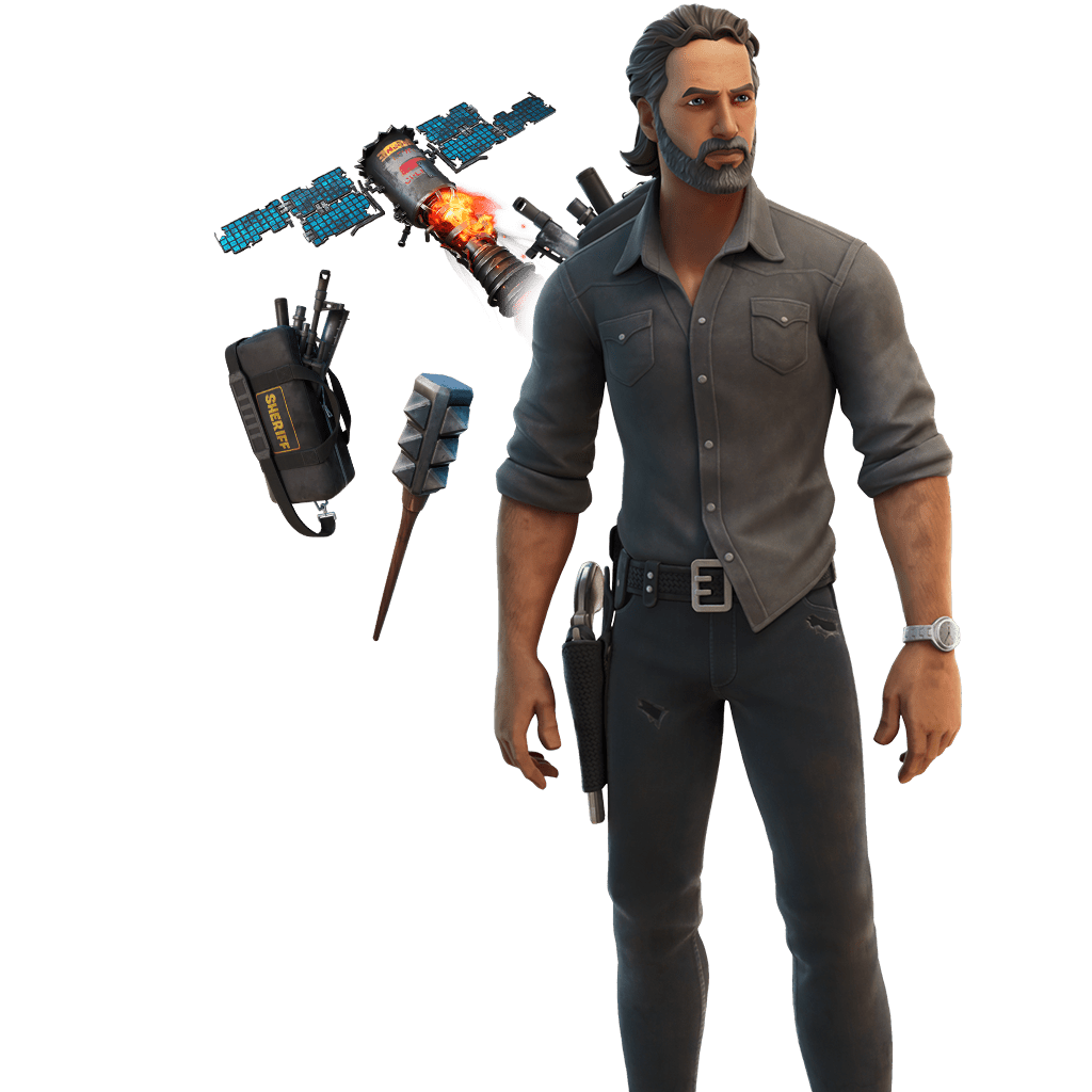 Fortnite Gifting: Rick Grimes Bundle (1900 V-Bucks) | READ DESCRIPTION