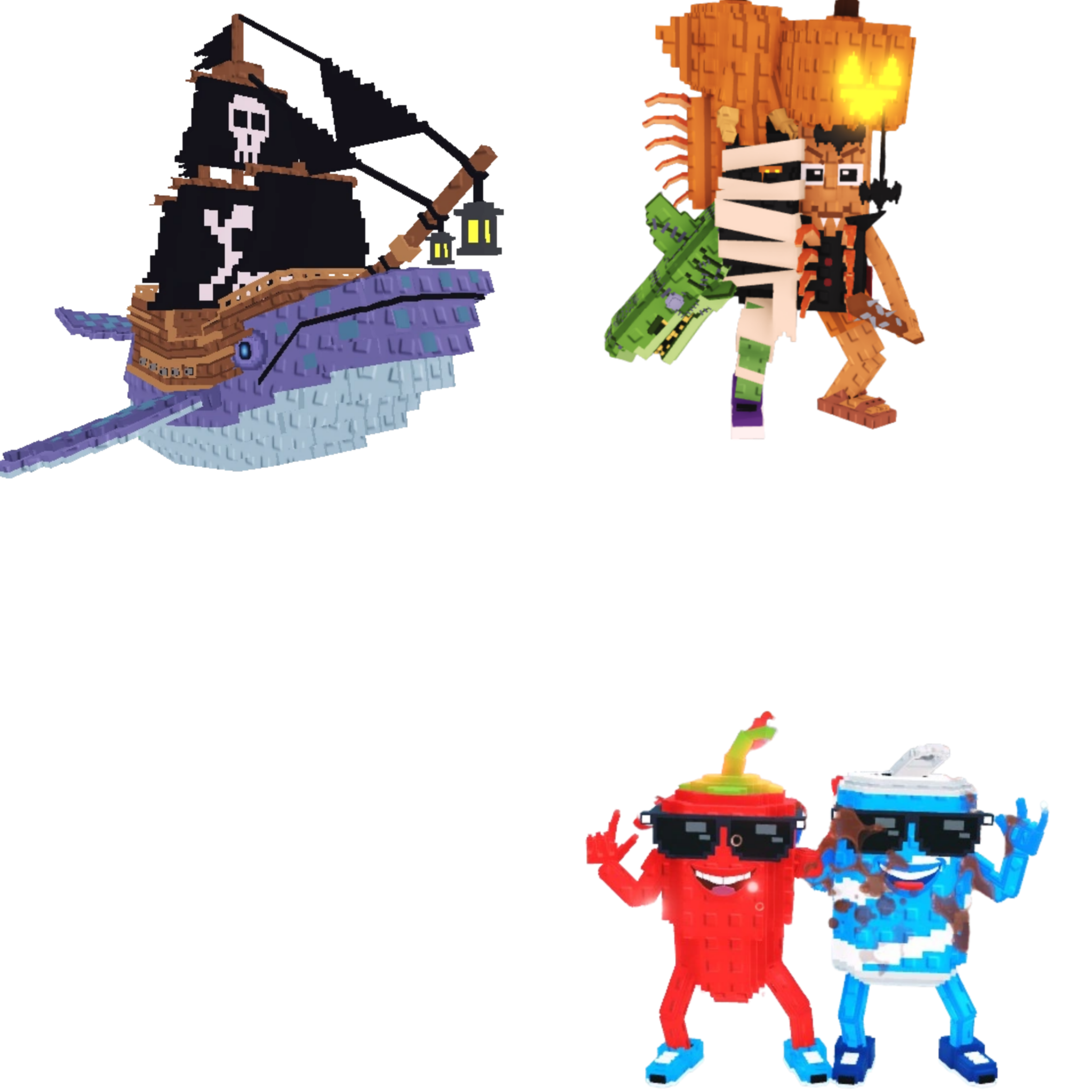 [BUNDLE] - 🐌 1x Capitano Moby 🐌 1x Swaggy Bros 🐌 1x La Spooky Grande