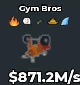 BS11161 Gym Bros 5 Trait 871.2M/s