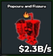 BS11163 Popcuru and Fizzuru Cursed With Trait Fire Cursed 2.3B/s