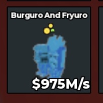 BS11174 Burguro and Fryuro Diamond 975M/s