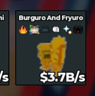 BS11167 Burguro and Fryuro Gold 3.7B/s