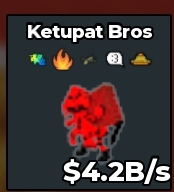 BS11177 Ketupat Bros Clean Traits And Cheap Cursed 4.2B/s