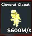 BS11202 Cloverat clapat Divine 600M/s